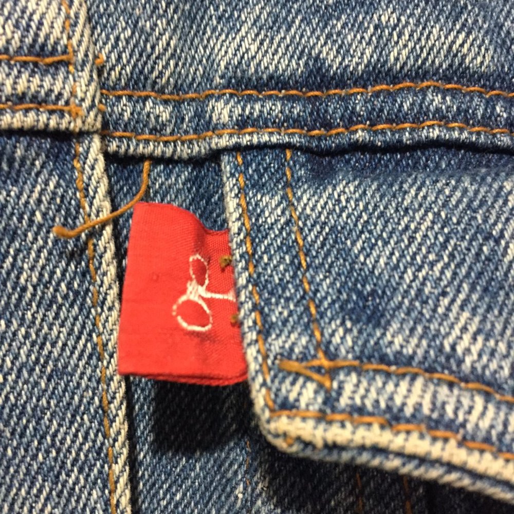 VINTAGE OCEAN PACIFIC DENIM JACKETS SIZE XL - Picture 6 of 7